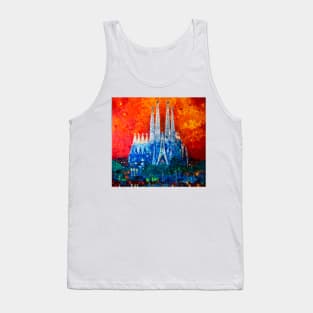 Barcelona. Sagrada familia Tank Top